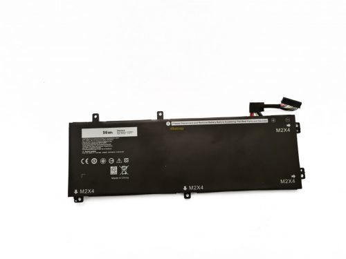 Utángyártott új Dell Precision 5520, 5530, M5510, XPS 15 2017, 9560, 9570  akkumulátor   11.4V 4600mAh