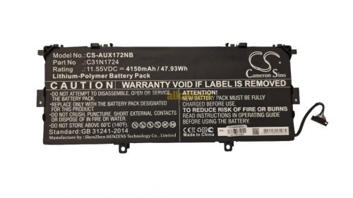 Utángyártott új Asus UX331 C31N1724 11.55V 4150mAh  akkumulátor