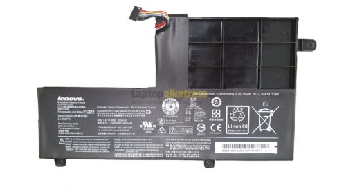 LENOVO YOGA 500-14ISK, 310S-14AST, 510S-14IKB FLEX 3-1470, FLEX 3-1570, EDGE 2-1580, 320S-14IKB, 320S-15ABR GYÁRI HASZNÁLT AKKUMULÁTOR