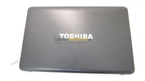 Toshiba Satellite C650 laptophoz használt fekete LCD hátlap WLAN antennával