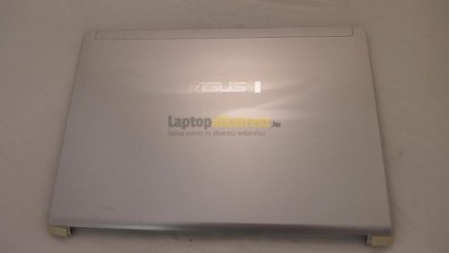 Asus UL80 gyári új ezüst  Laptop kijelző hátlap wlan és kamera kábelekkel, LCD tartó pálcákkal (13GNYE1AM010-2)