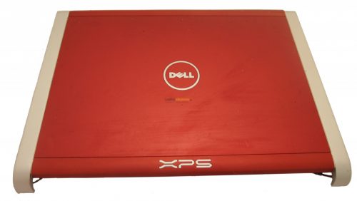 Dell XPS M1530 használt gyári PIROS kijelző hátlap + webkamera kábellel + WIFI antenna