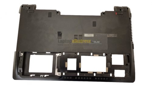 Asus A55V, K55V, A55VJ, K55VJ, R500, U57 gyári használt fekete alsó ház hangszórókkal (13GN8D1AP042-1)