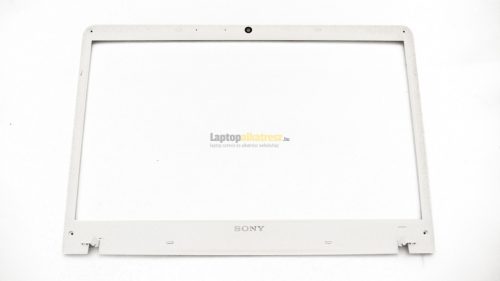 Sony Vaio VPC-EH2J1E használt fehér LCD kijelző keret