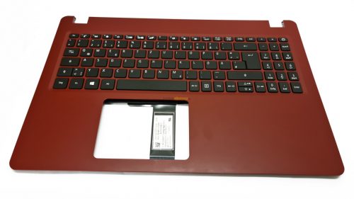 Gyári új ACER ASPIRE A315-56 Német billentyűzet modul piros