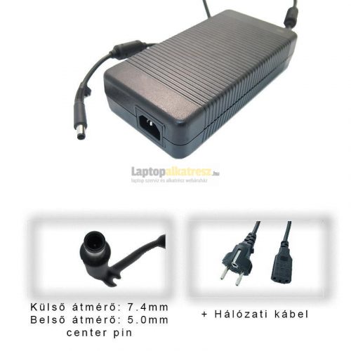 19.5V 11.8A (230W) gyári új center-pines laptop hálózati töltő